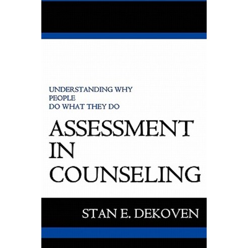Assessment in Counseling Paperback, Vision Publishing (Ramona, CA)