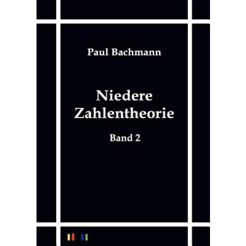 Niedere Zahlentheorie Paperback, Outlook Verlag
