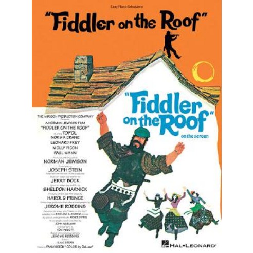 Fiddler on the Roof: Easy Piano Selections Paperback, Hal Leonard Publishing Corporation
