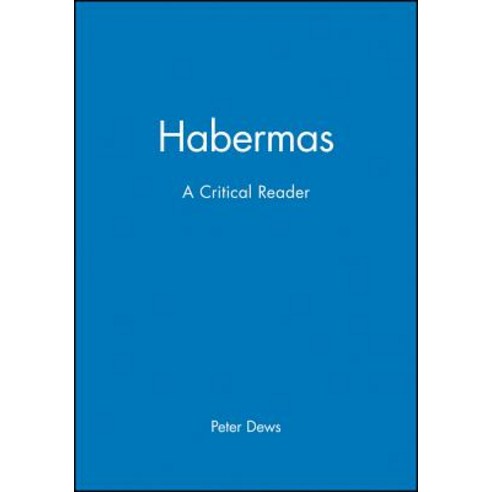 Habermas Paperback, John Wiley & Sons