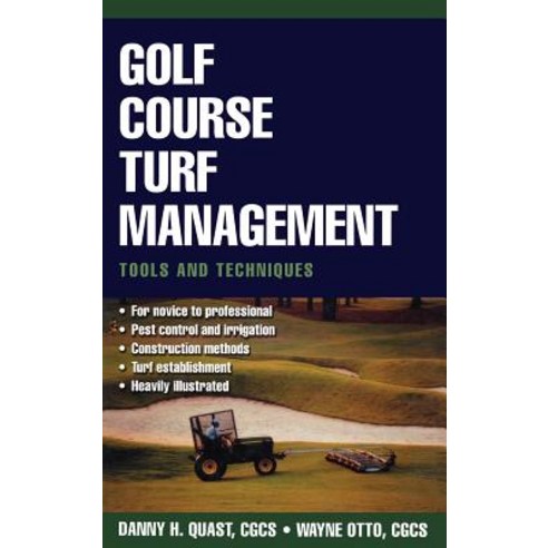 Golf Course Turf Management: Tools and Techniques Hardcover, McGraw-Hill Education