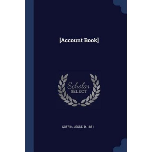 [account Book] Paperback, Sagwan Press