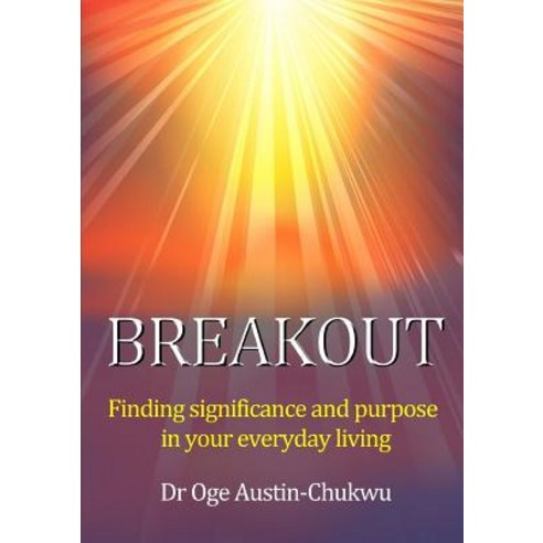 Breakout: Finding Significance and Purpose in Your Everyday Living Paperback, Lulu.com