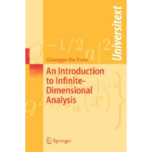 An Introduction to Infinite-Dimensional Analysis Paperback, Springer