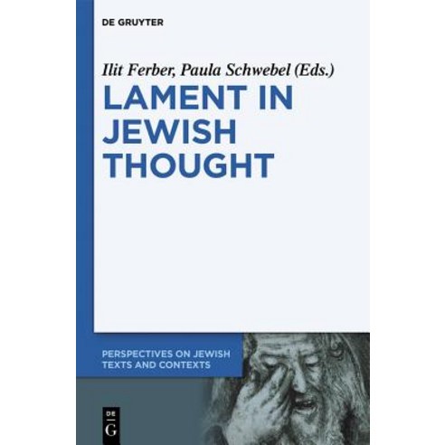 Lament in Jewish Thought: Philosophical Theological and Literary Perspectives Paperback, Walter de Gruyter