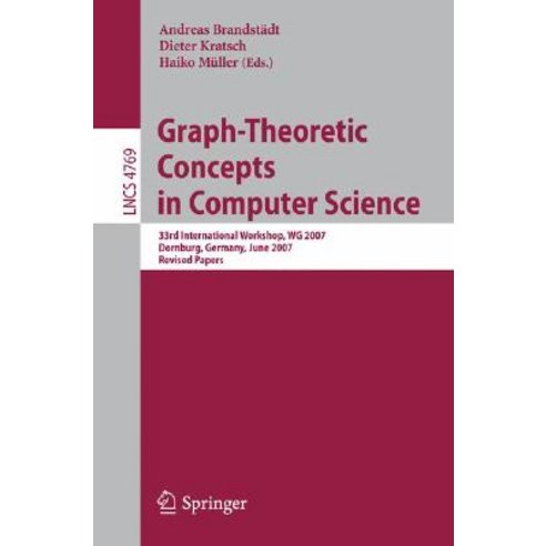 Graph-Theoretic Concepts in Computer Science Paperback, Springer