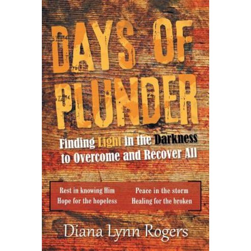 Days of Plunder: Finding Light in the Darkness to Overcome and Recover All Paperback, Liferich