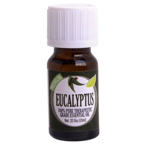 Healing Solutions 100% 퓨어 테라퓨틱 그레이드 에센셜 오일, 10ml, Eucalyptus, 1개