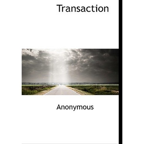 Transaction Hardcover, BiblioLife