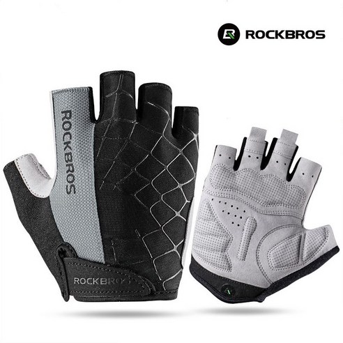 락브로스 자전거장갑 남여공용 라이딩장갑 로드 MTB 픽시 운동 스포츠장갑, 블랙+그레이 락브로스장갑 Best Top5