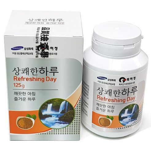상쾌한하루 (125g) 상쾌365 상쾌한아침 차전자피 유산균제 식이섬유제품, 2개, 125g