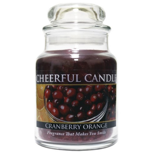 어치어풀기버 치어풀 자캔들, Cranberry Orange, 170.1g