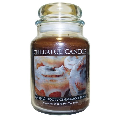 어치어풀기버 치어풀 자캔들, Warm & Gooey Cinnamon Buns, 680.4g