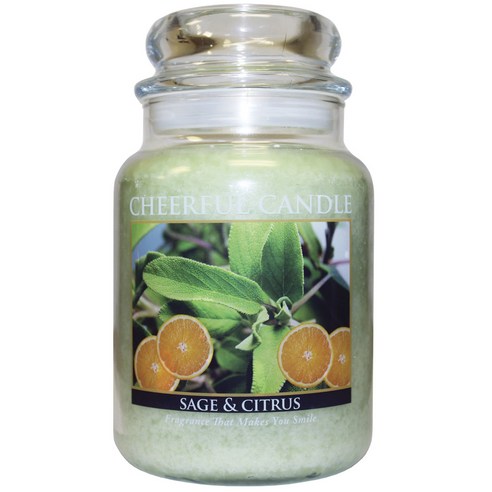 어치어풀기버 치어풀 자캔들, Sage & Citrus, 680.4g