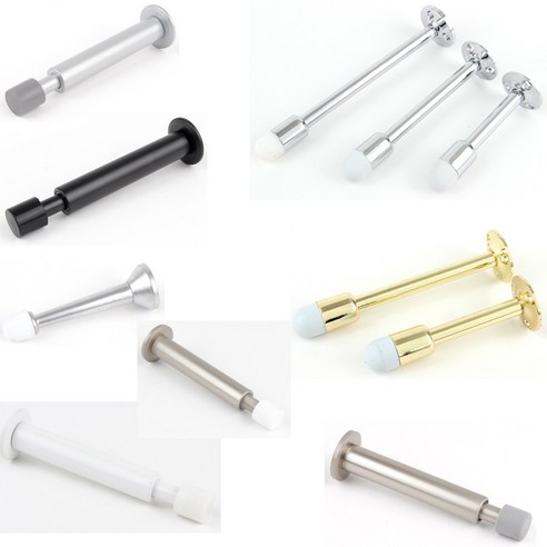 다다몰 방문 도어 스토퍼 문고정 문닫힘방지 충격방지, 방문스토퍼 (크롬-150mm)