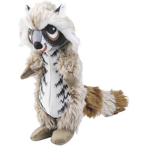 해피테일즈 애견 봉제장난감, Standing Raccoon, 1개
