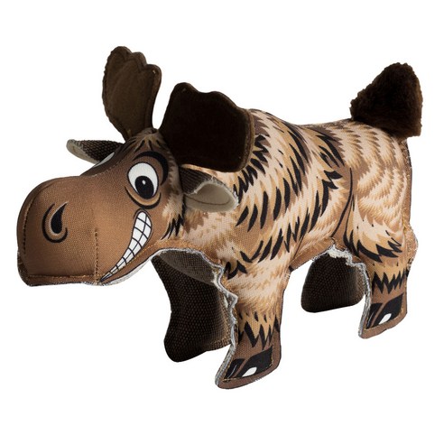 해피테일즈 뉴 크리터 캔버스 애견 봉제장난감, Moose, 1개