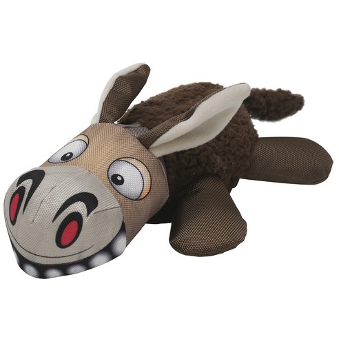 해피테일즈 루니 플로피 애견 봉제장난감, Donkey, 1개
