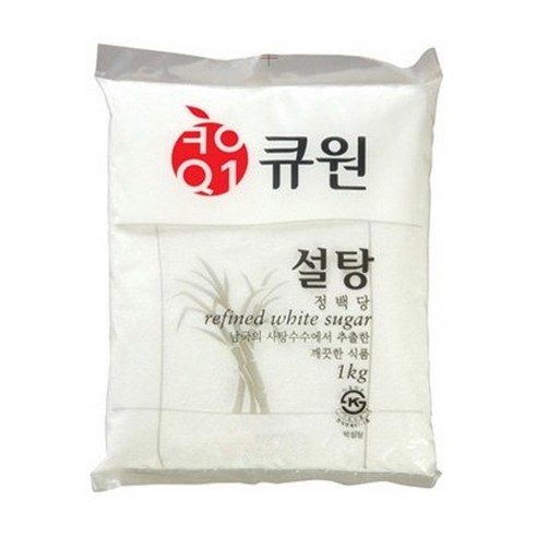 삼양 삼양사)큐원 백설탕 1kg, 1개