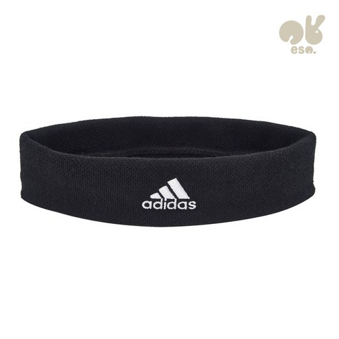 아디다스 테니스 헤어밴드 CF6926, 블랙
