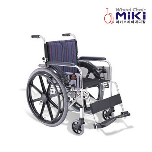 [미키코리아] 고급 알루미늄휠체어 BETA-1 [H13100], 400-41(E), 1개