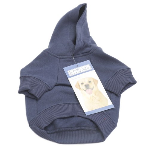 캐주얼캐닌 베이직 강아지용 후드티, Navy, 1개