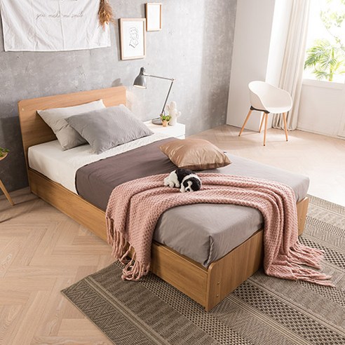 가구야 762 슈퍼싱글 평상형 프레임, 오크