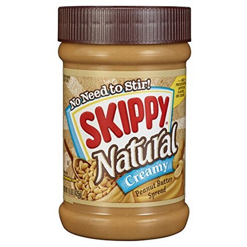 스키피 내추럴 크리미 피넛 버터 스프레드, 425g, 1개 땅콩버터 Best Top5 스키피 내추럴 크리미 피넛 버터 스프레드, 425g, 1개 땅콩버터 Best Top5