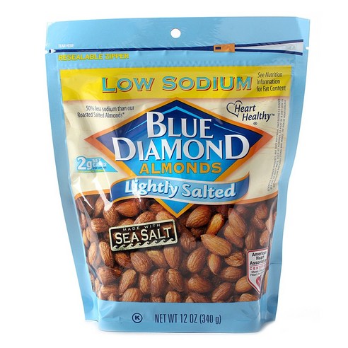 블루다이아몬드 아몬드, Lightly Salted, 340g