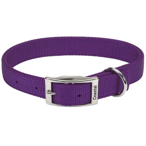 코스탈펫 나일론 더블 애견 목줄, Purple