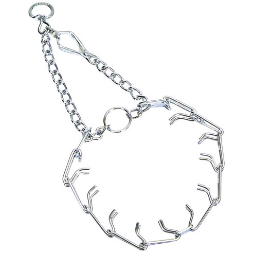 코스탈펫 헴 스프렌저 스냅 애견 목줄, Silver, 1개
