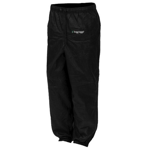 Frogg Toggs 프로 액션 팬트 레이디스 외피 PA83522-01, Black