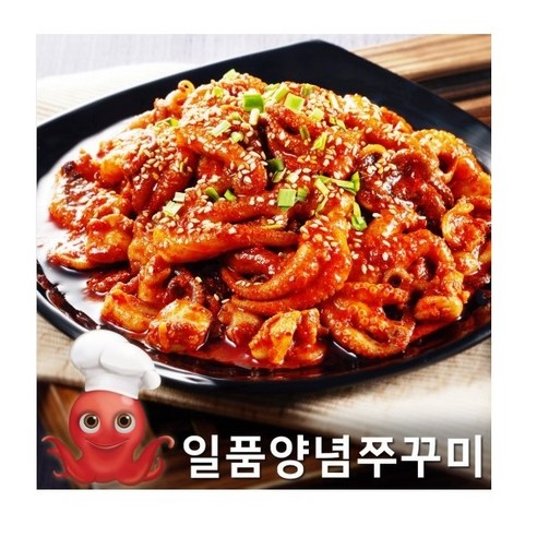 일품 양념쭈꾸미 500g 4팩, 4개