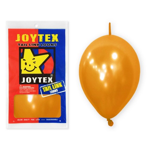 피플스파티 조이텍스_12인치(30cm)펄 링크룬 풍선 50개입, 오렌지, 1개