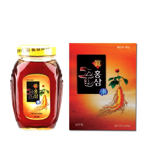 산수원 03_홍삼꿀청 선물세트, 1개, 2.4kg