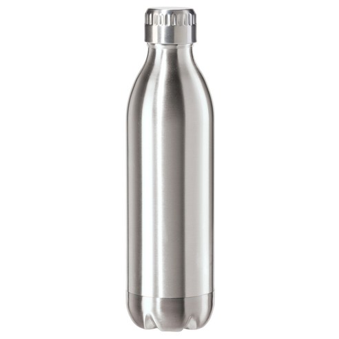 Oggi 칼립소 스테인리스 스틸 보틀 스포츠물통, Silver, 502.8ml