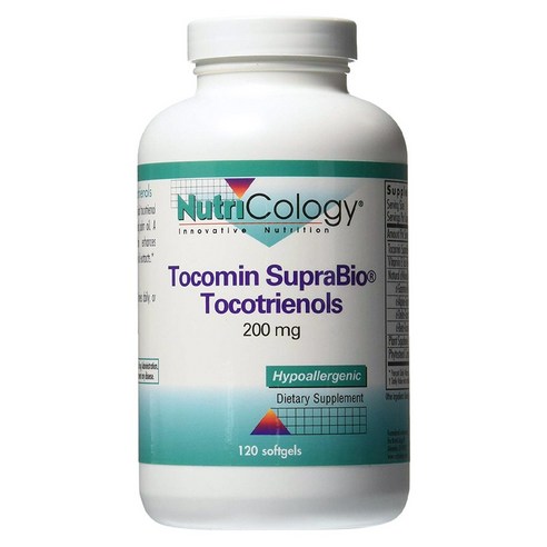 뉴트리콜로지 토코민 슈프라바이오 토코트리에놀 200mg 소프트젤, 120정, 1개