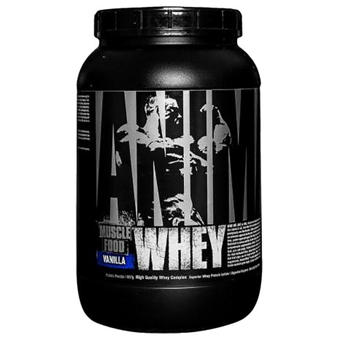 Universal Nutrition 애니멀 머슬 푸드 웨이 프로틴, 바닐라(Vanilla), 907g