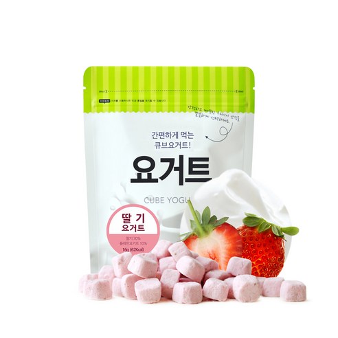 쌀과자마을 큐브요거트과자(10+3 엄마과자포함) - 요거트볼 | 쿠팡