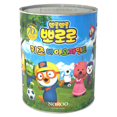 노루페인트 뽀로로 키즈 바이오 페인트, 에디 아이보리 화이트