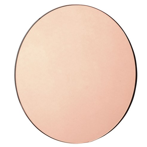 블로무스 휴대거울 20cm, Rose, 1개