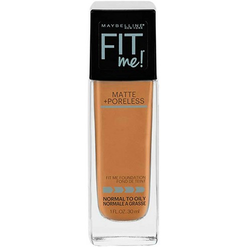 메이블린 핏 미! 매트+ 포어리스 파운데이션 30ml, Toffee, 1개