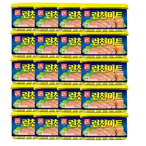 한성기업 런천미트 200g x 20개, 40개