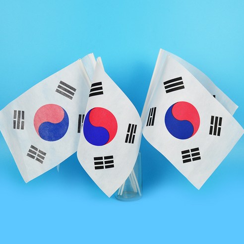 태극기(부직포)수기/국내산(1입), 단품, 1개