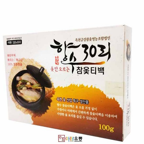 백숙재료 향수30리 참옻티백 100g, 1개