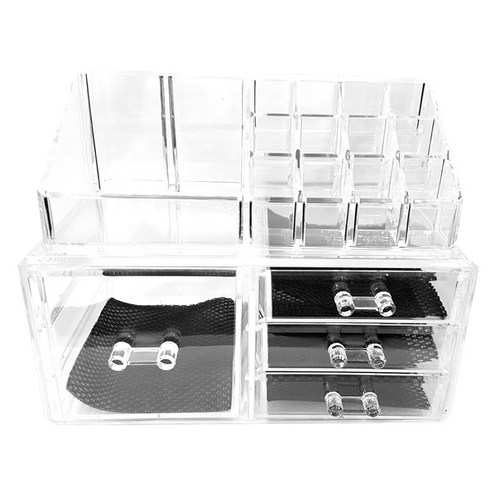 바미샵 아크릴 정리함 (대). 화장품 정리함. 악세사리보관함, 1세트