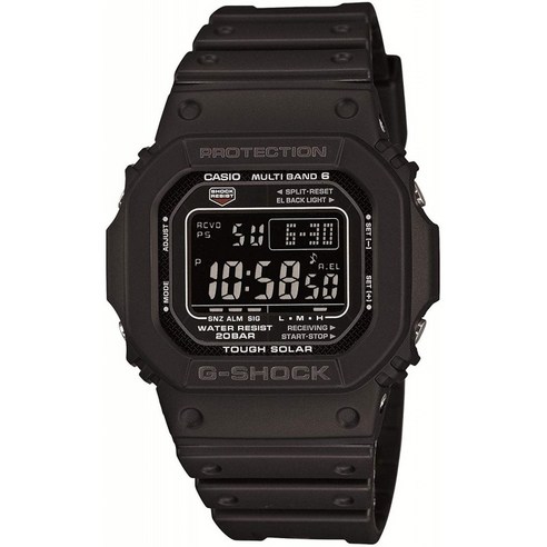 Casio Men s GW M5610 1BJF G Shock Solar Digital Multi Band 6 Black Watch
