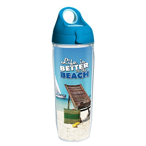 터비스 휴대용물통, Life Is Better At Beach, 710ml