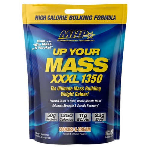Mhp 업 유어 매스 XXXL 1350 웨이트 게이너, 5440g, 1개