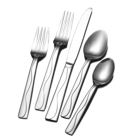 타올 에브리데이 양식커트러리 5종 세트 4개입, Minaj Frost, Dinner Fork + Salad Fork + Dinner Knife + Dinner Spoon + Teaspoon